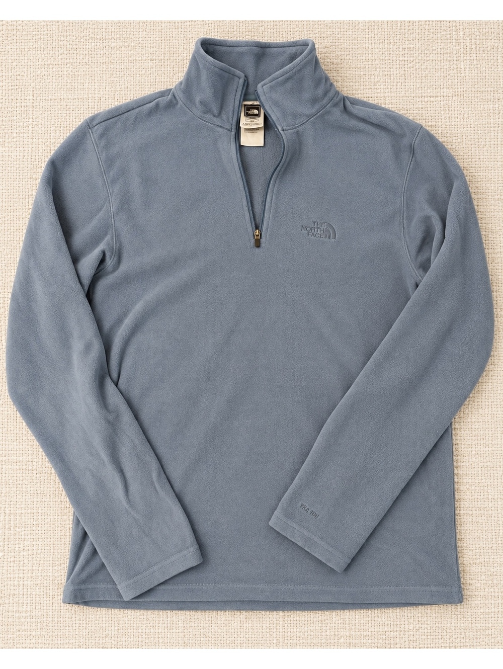 The North Face Men’s Aldo TKA 100 Quarter Zip Fleece Pullover Blue Gorpcore